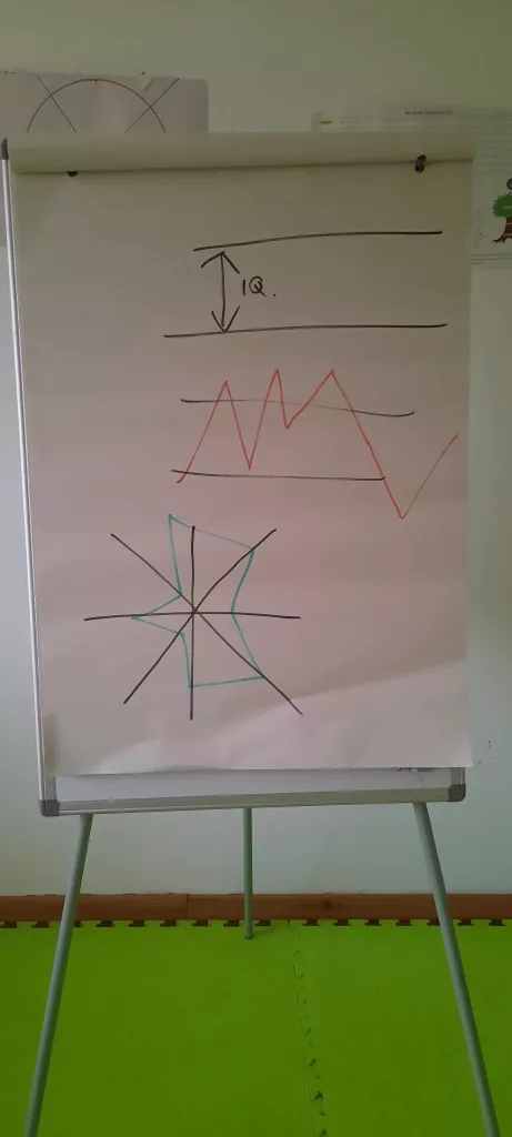 What the ND spectrum can look like instead of thinking of it as a linear thing. Spiky profiles