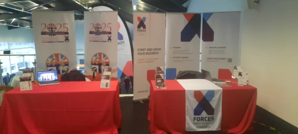 XFE table support the armed forces into starting their own business